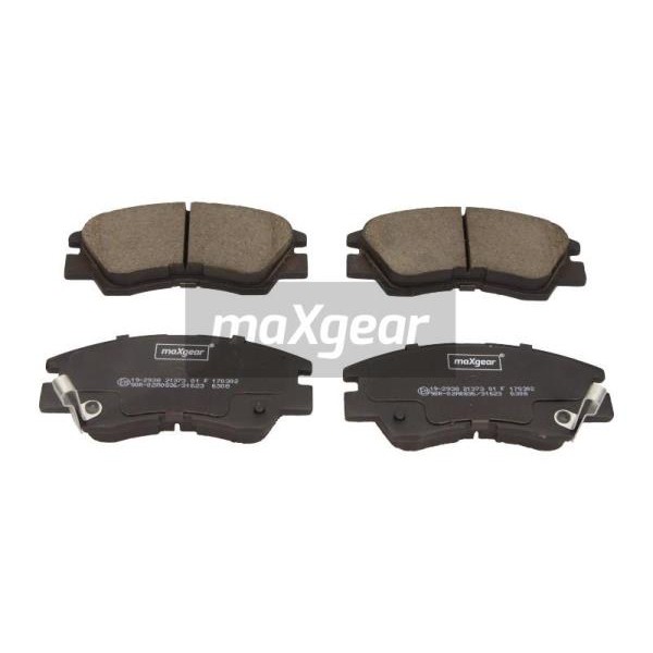 Слика на плочки MAXGEAR 19-2938 за Mitsubishi L300 Starwagon Bus (P0,P1,P2,S* W) 2.0 (P13V, P03W, P13T) - 87 коњи бензин