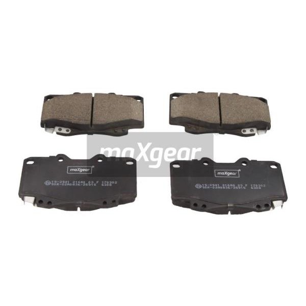 Слика на плочки MAXGEAR 19-2941 за Toyota Hilux Pickup 2.5 D-4D 4WD - 144 коњи дизел