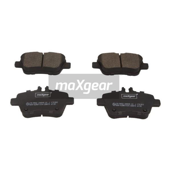 Слика на плочки MAXGEAR 19-3002 за Mercedes GLA-class (x156) GLA 180 CDI (156.912) - 109 коњи дизел