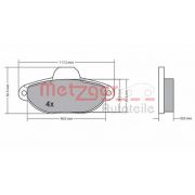 Слика 1 на плочки METZGER 1170044