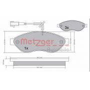 Слика 1 на плочки METZGER 1170073