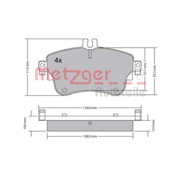 Слика на Плочки METZGER 1170149