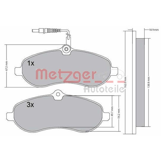 Слика на Плочки METZGER 1170228