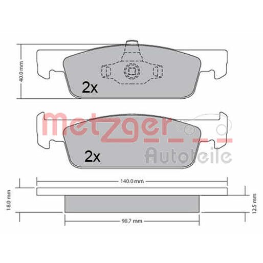 Слика на Плочки METZGER 1170621