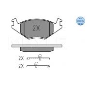 Слика 1 на плочки MEYLE ORIGINAL Quality 025 208 8717