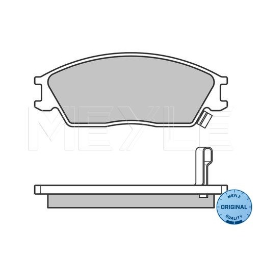 Слика на плочки MEYLE ORIGINAL Quality 025 210 1214/W за Hyundai Accent Saloon (LC) 1.5 - 90 коњи бензин