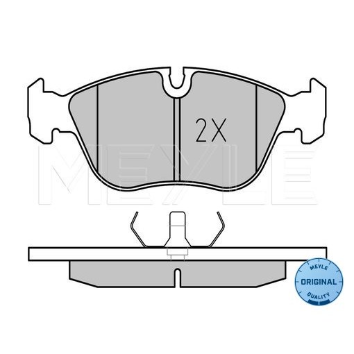 Слика на плочки MEYLE ORIGINAL Quality 025 212 7319 за Volvo S70 Saloon (P80) 2.4 Turbo - 193 коњи бензин