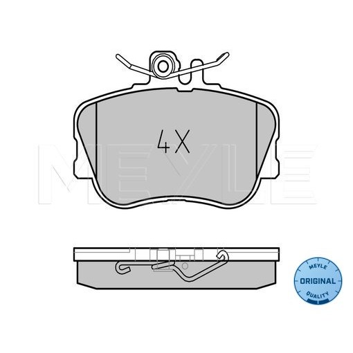 Слика на плочки MEYLE ORIGINAL Quality 025 214 3920 за Mercedes C-class Estate (s202) C 220 T D (202.182) - 95 коњи дизел