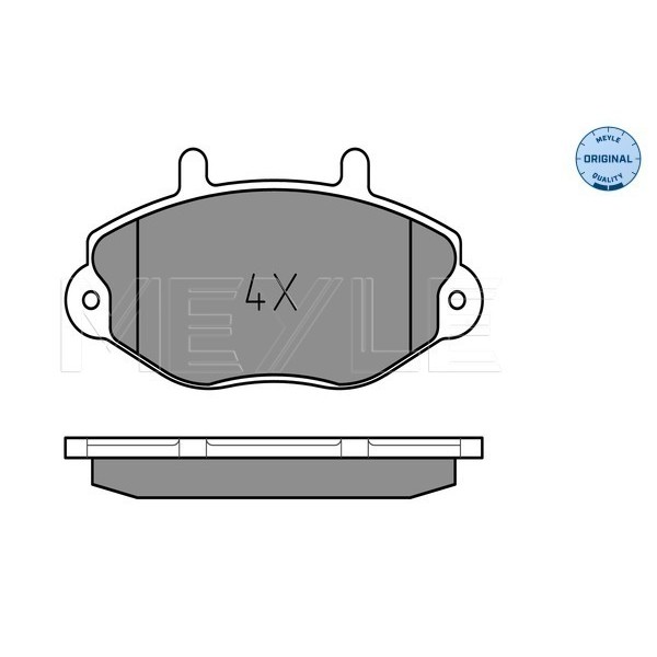 Слика на плочки MEYLE ORIGINAL Quality 025 214 6918 за Ford Transit BUS (E) 1991 2.0 i (EBL, EDL, EGL, ESS, EUS) - 98 коњи бензин