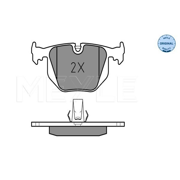 Слика на плочки MEYLE ORIGINAL Quality 025 214 8717 за BMW Z4 Cabrio E85 M - 343 коњи бензин