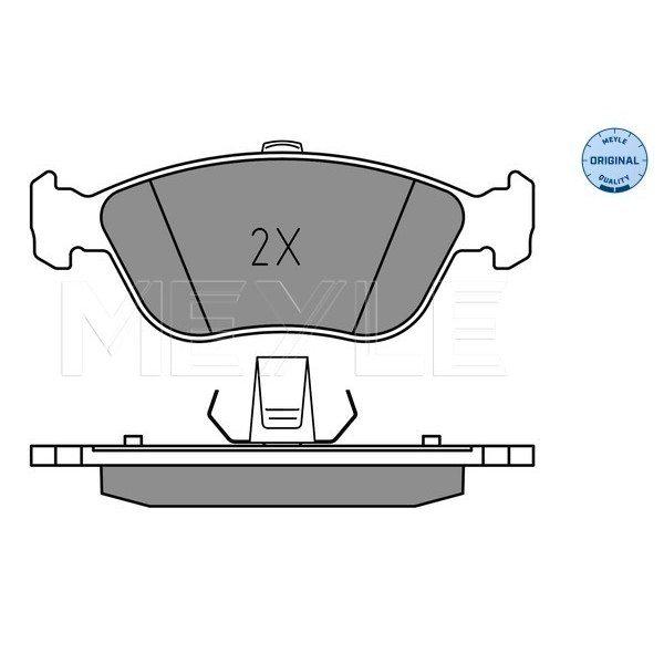 Слика на плочки MEYLE ORIGINAL Quality 025 214 9219 за Volvo V70 Estate (P80) 2.0 Turbo - 226 коњи бензин