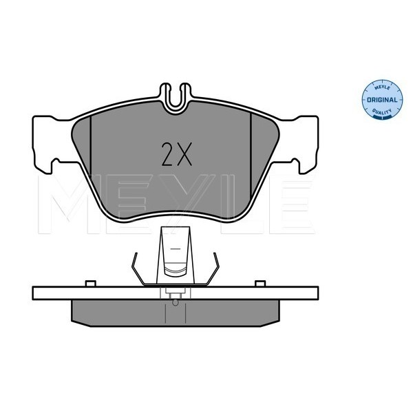 Слика на плочки MEYLE ORIGINAL Quality 025 216 6419 за Mercedes E-class Saloon (w210) E 220 D - 75 коњи дизел