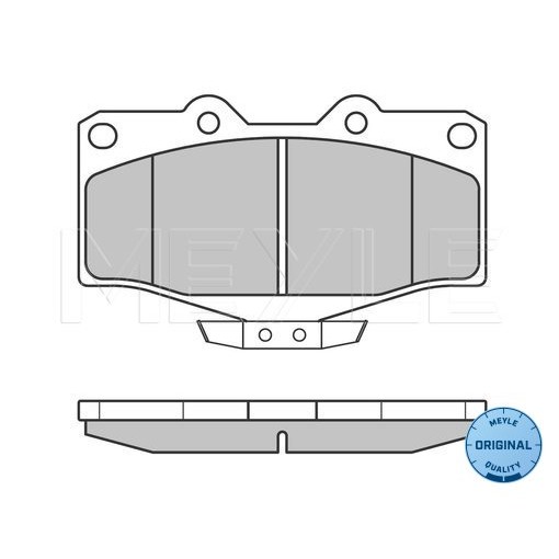 Слика на Плочки MEYLE ORIGINAL Quality 025 216 7915/W