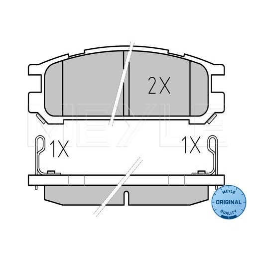 Слика на Плочки MEYLE ORIGINAL Quality 025 217 0315/W