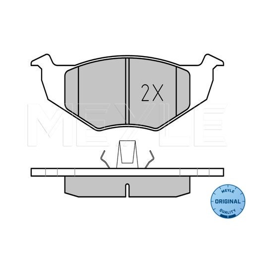 Слика на плочки MEYLE ORIGINAL Quality 025 218 6619 за VW Golf 3 (1H1) 1.9 D - 64 коњи дизел