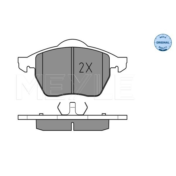 Слика на плочки MEYLE ORIGINAL Quality 025 219 1119 за Audi TT Roadster (8N9) 1.8 T - 180 коњи бензин