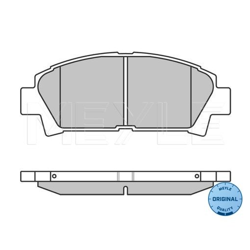 Слика на плочки MEYLE ORIGINAL Quality 025 219 6115/W за Toyota Camry Solara Convertible 2.2 - 137 коњи бензин