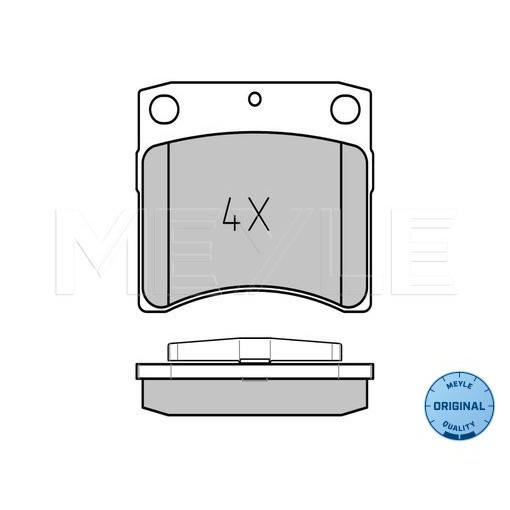 Слика на плочки MEYLE ORIGINAL Quality 025 231 7618/W за VW Transporter T4 Box 2.5 TDI Syncro - 102 коњи дизел