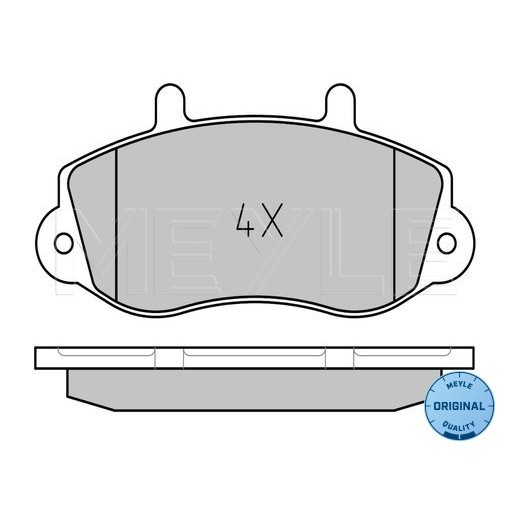 Слика на плочки MEYLE ORIGINAL Quality 025 233 0218 за Opel Movano Box (F9) 2.5 CDTI - 101 коњи дизел