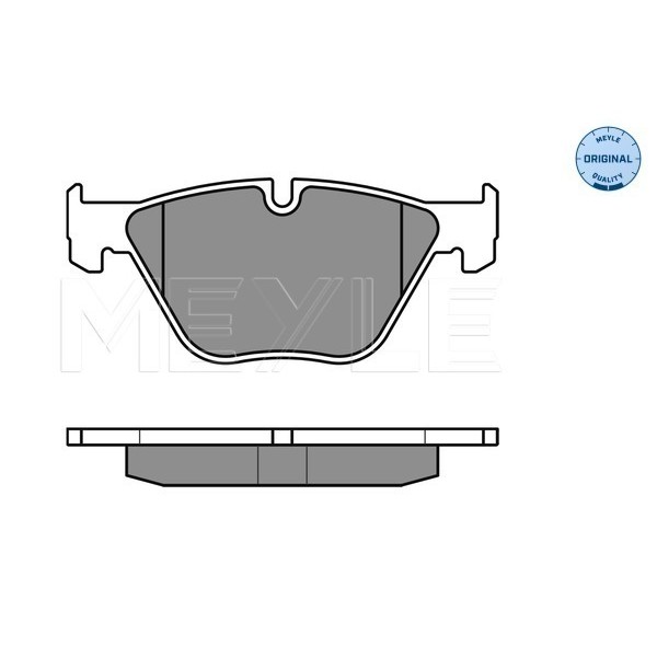 Слика на плочки MEYLE ORIGINAL Quality 025 233 1320 за BMW X1 E84 xDrive 18 d - 143 коњи дизел