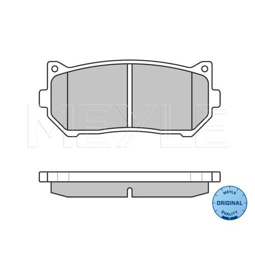 Слика на плочки MEYLE ORIGINAL Quality 025 234 5513/W за Kia Mentor Hatchback (FB) 1.5 i 16V - 88 коњи бензин