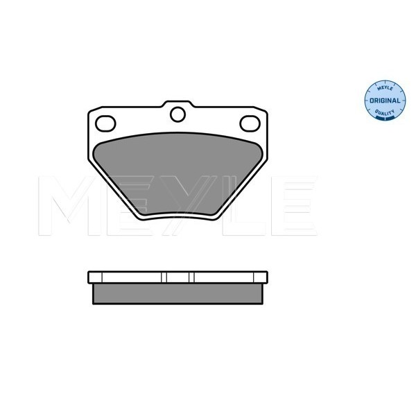 Слика на плочки MEYLE ORIGINAL Quality 025 235 2114/W за Toyota Yaris (P1) 1.3 16V - 86 коњи бензин