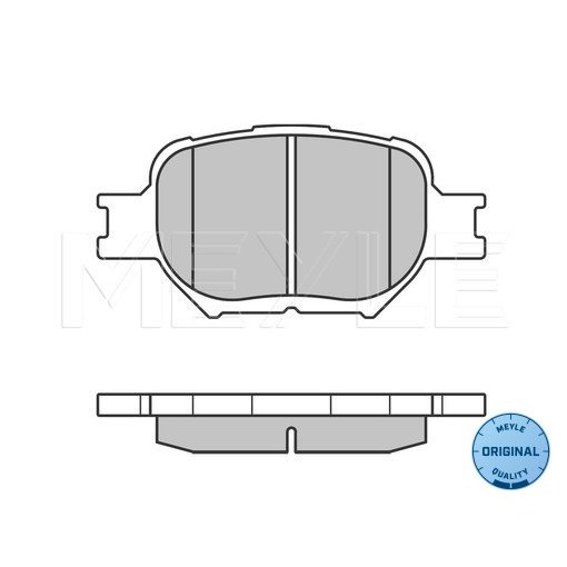 Слика на Плочки MEYLE ORIGINAL Quality 025 235 2617