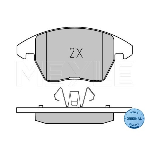 Слика на плочки MEYLE ORIGINAL Quality 025 235 8919 за Audi A1 Sportback (8XA) 1.6 TDI - 115 коњи дизел