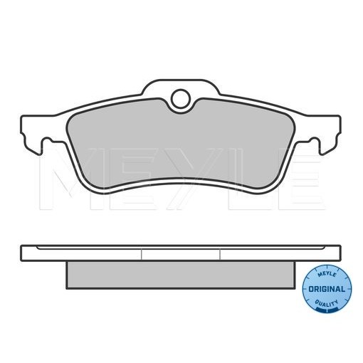 Слика на плочки MEYLE ORIGINAL Quality 025 237 1616 за Mini (R50,R53) Hatchback One D - 88 коњи дизел