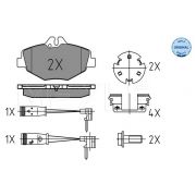 Слика 1 на плочки MEYLE ORIGINAL Quality 025 237 4320/W