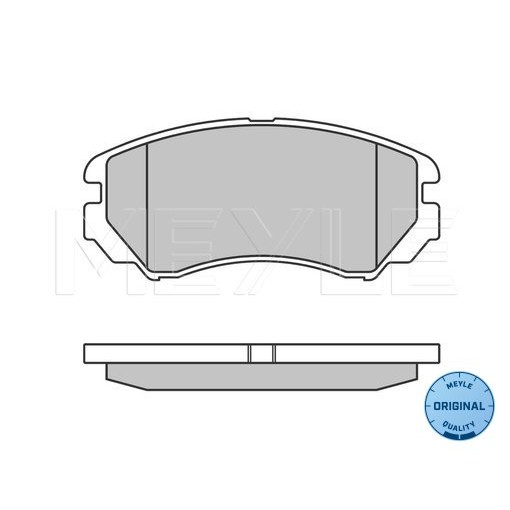 Слика на плочки MEYLE ORIGINAL Quality 025 238 9116/W за Hyundai Tiburon (GK) 2.0 - 136 коњи бензин