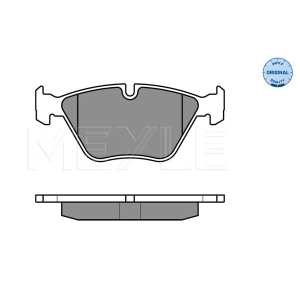 Слика на плочки MEYLE ORIGINAL Quality 025 240 9620 за BMW 3 Coupe E92 330 i - 272 коњи бензин