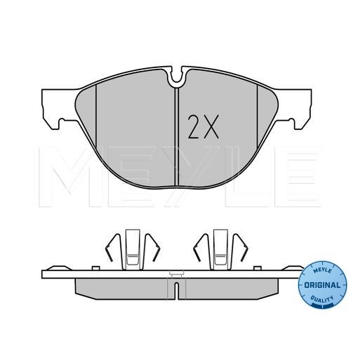 Слика на Плочки MEYLE ORIGINAL Quality 025 241 7219