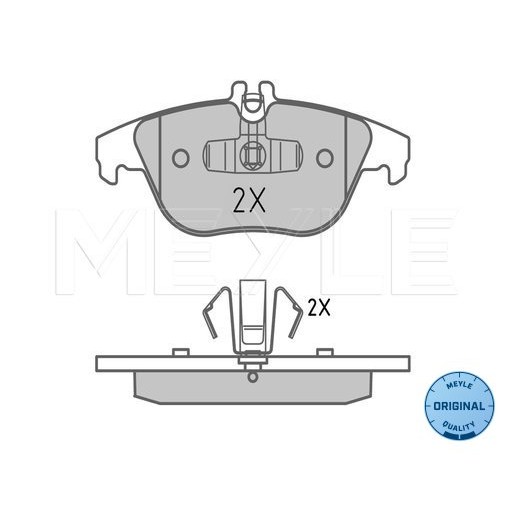 Слика на Плочки MEYLE ORIGINAL Quality 025 242 5418