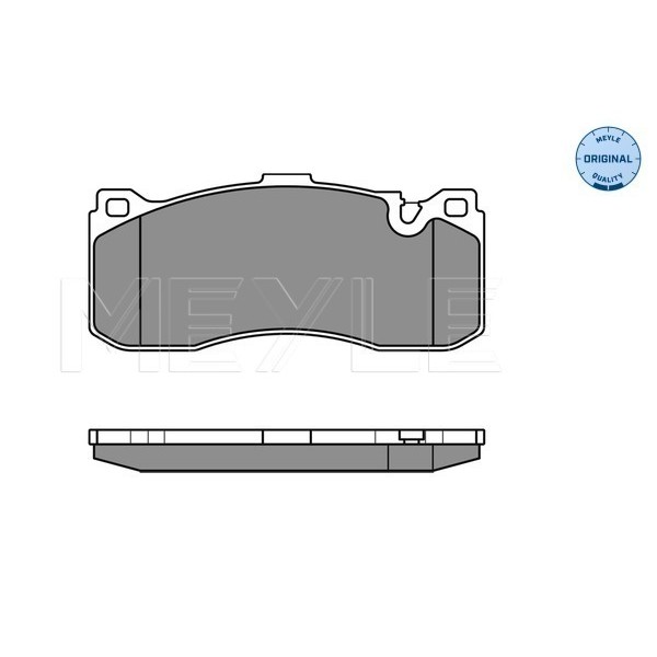 Слика на плочки MEYLE ORIGINAL Quality 025 243 1617 за BMW 1 Cabrio E88 120 d - 197 коњи дизел