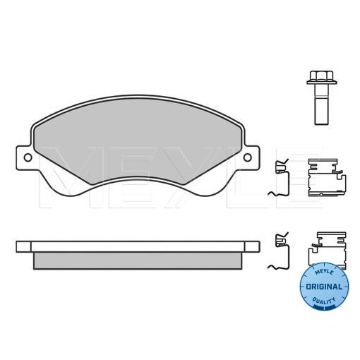 Слика на Плочки MEYLE ORIGINAL Quality 025 244 8518/W