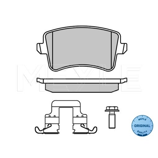 Слика на плочки MEYLE ORIGINAL Quality 025 246 0617/K1 за Audi A4 Avant (8K5, B8) 1.8 TFSI - 170 коњи бензин