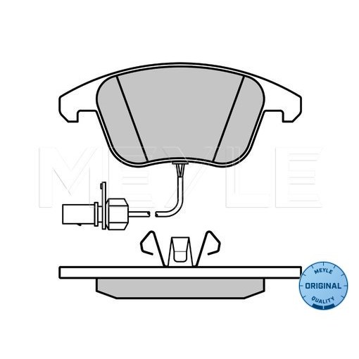 Слика на плочки MEYLE ORIGINAL Quality 025 247 0520/W за Audi A4 Avant (8K5, B8) 1.8 TFSI - 170 коњи бензин