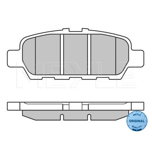 Слика на Плочки MEYLE ORIGINAL Quality 025 248 7113/W