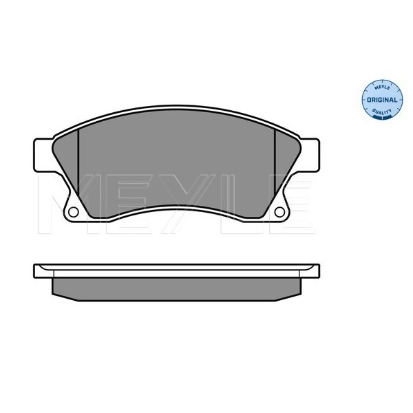 Слика на Плочки MEYLE ORIGINAL Quality 025 250 3118/W