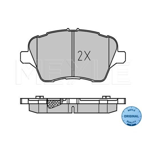 Слика на плочки MEYLE ORIGINAL Quality 025 251 3417 за Ford B-Max 1.4 LPG - 90 коњи Бензин/Автогаз (LPG)