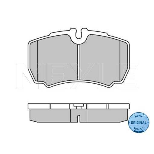 Слика на плочки MEYLE ORIGINAL Quality 025 291 2320 за камион Iveco Daily 2 Bus Box 29 L 10 V (ALJA43A2, ALJA42A2, ALJA41A2) - 95 коњи дизел