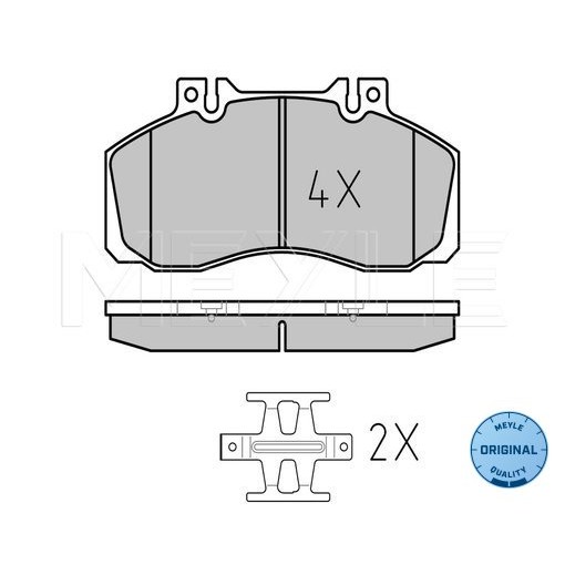 Слика на плочки MEYLE ORIGINAL Quality 025 298 3521 за камион Scania 3 Series Bus K 93 CL - 283 коњи дизел