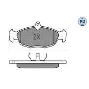 Слика 1 на плочки MEYLE PD Quality 025 205 4716/PD