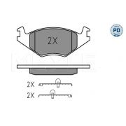 Слика 1 на плочки MEYLE PD Quality 025 208 8717/PD