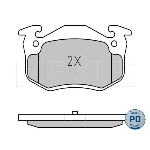 Слика на плочки MEYLE PD Quality 025 209 7311/PD за Peugeot 306 Convertible 2.0 16V - 135 коњи бензин