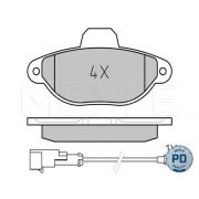 Слика 1 на плочки MEYLE PD Quality 025 214 3617/PD