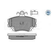 Слика 1 на плочки MEYLE PD Quality 025 214 6318/PD