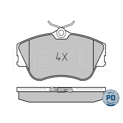 Слика на Плочки MEYLE PD Quality 025 214 7919/PD