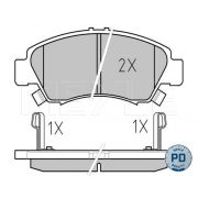 Слика 1 на плочки MEYLE PD Quality 025 216 9715/PD